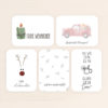 Karten Set "Weihnachten"